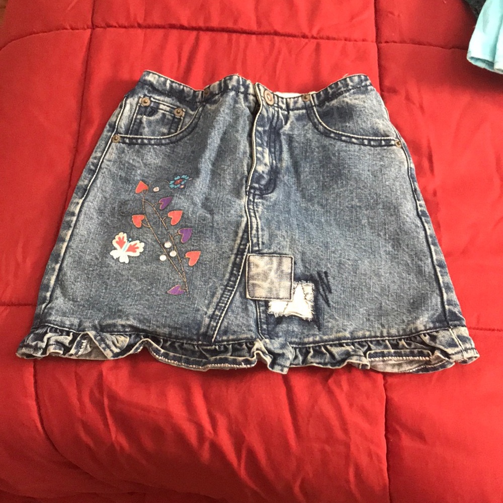 Buffalo denim skirt